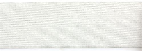 ELASTIC D/KNITTED 50MM X 25M, WHITE